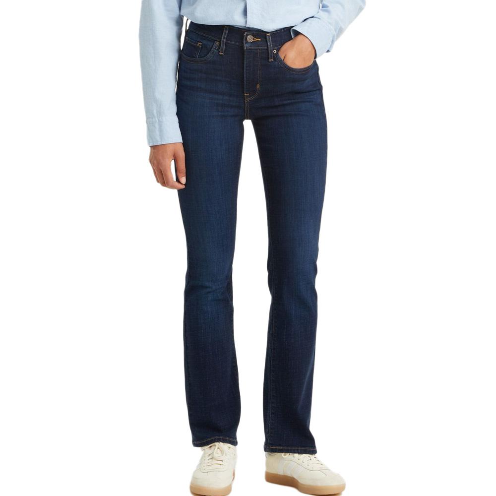 Jean 315 Bleu Femme Levi's Shaping Boot Dark Indigo pas cher