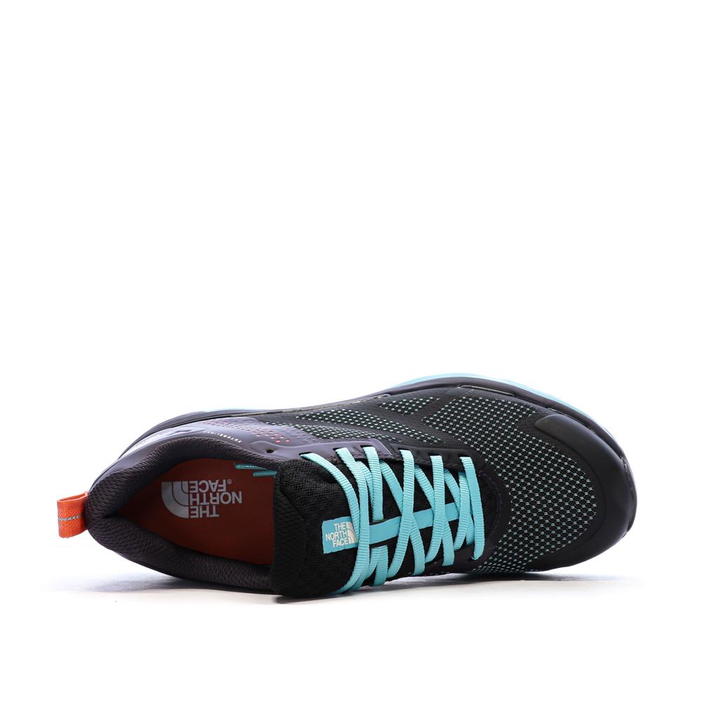 Chaussures Trail Noir/Bleu Femme The North Face VECTIV vue 4