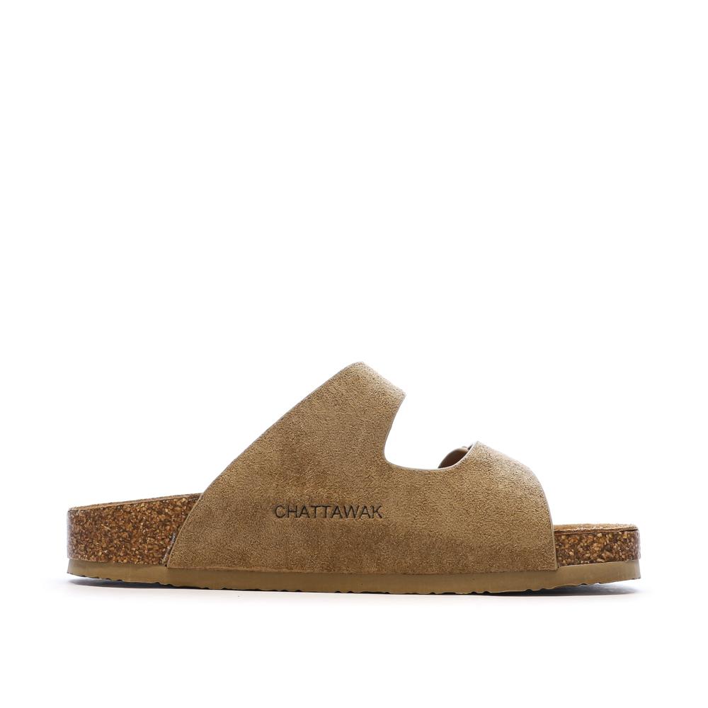 Sandales Beige Femme Chattawak Orphée vue 2