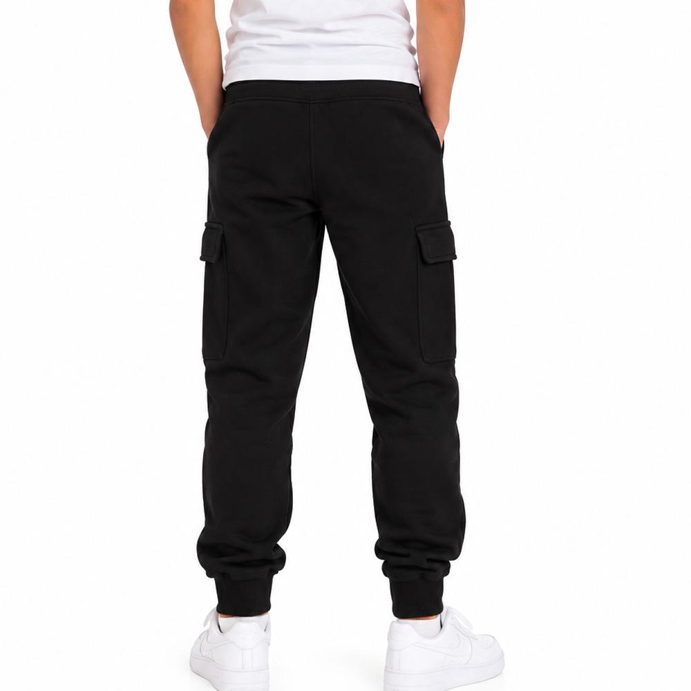Pantalones cargo negros para niño Champion C834KB875 ver 2