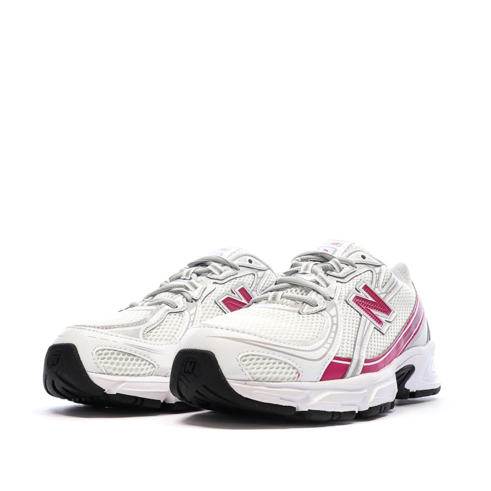 Weiße/Fuchsiafarbene Damen-Sneaker New Balance 740 Ansicht 6