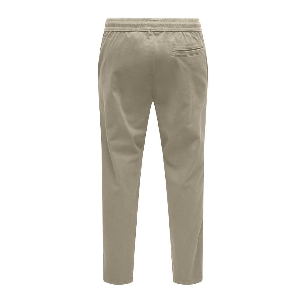 Only &amp; Sons Men's Beige Chino Pants Linus Tapered Photo of the Espace des Marques %store% store - view of %key%