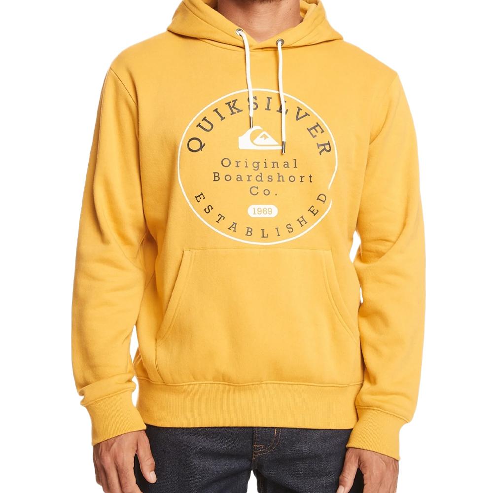 Quiksilver Circletrimhood Men’s Yellow Sweatshirt affordable