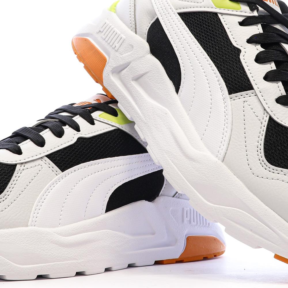 Schwarze/weiße Puma-Sneaker für Herren: Puma Trinity 2 Ansicht 7