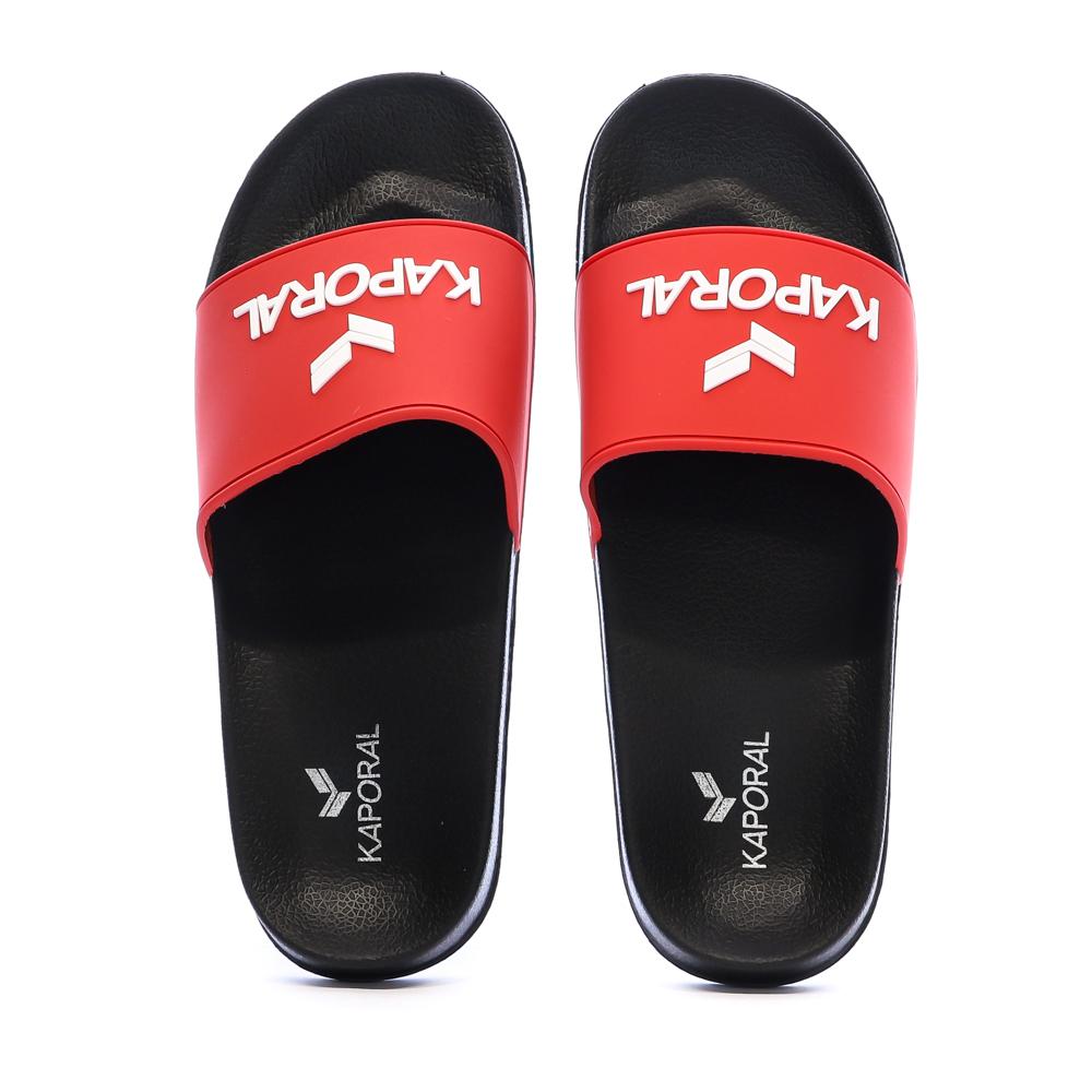 Zapatillas rojas/negras para hombre Kaporal Baporal ver 3