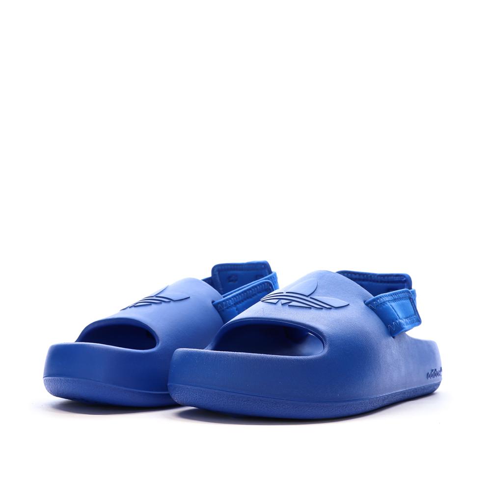 Sandalias Azul Niño Adidas Adifom Adilette J ver 6