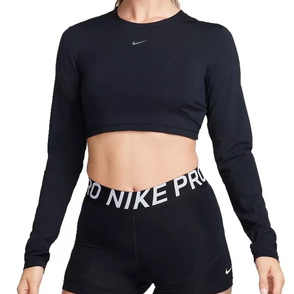 Nike Crop T-Shirt Schwarz Women günstig