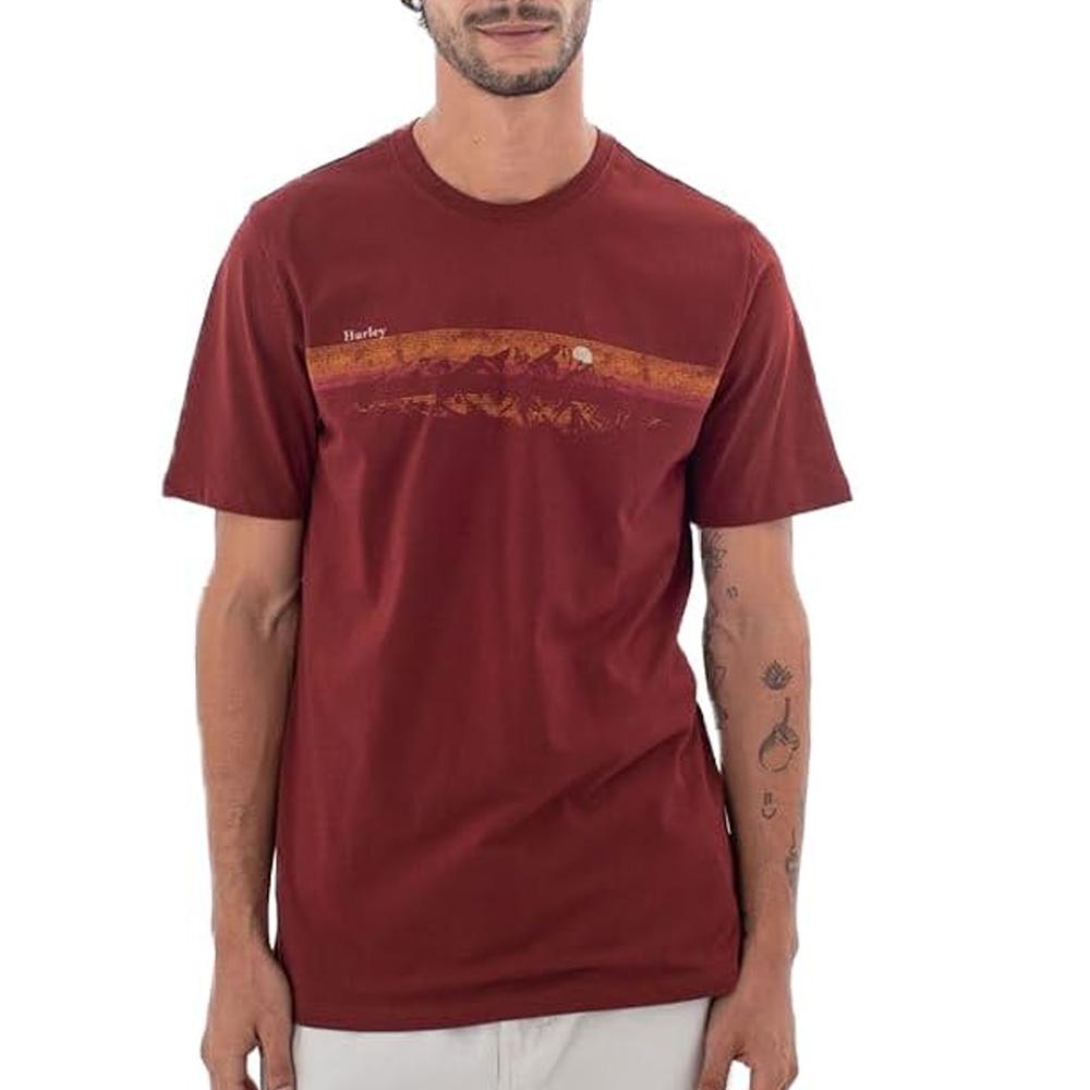Hurley Hunter Men’s Bordeaux T-shirt affordable