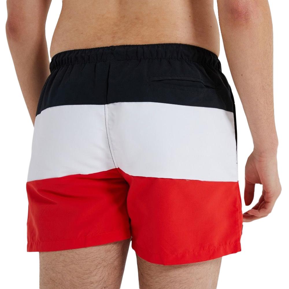 Badehose Rot/Weiß/Marine Herren Ellesse Cielo Swim Ansicht 2