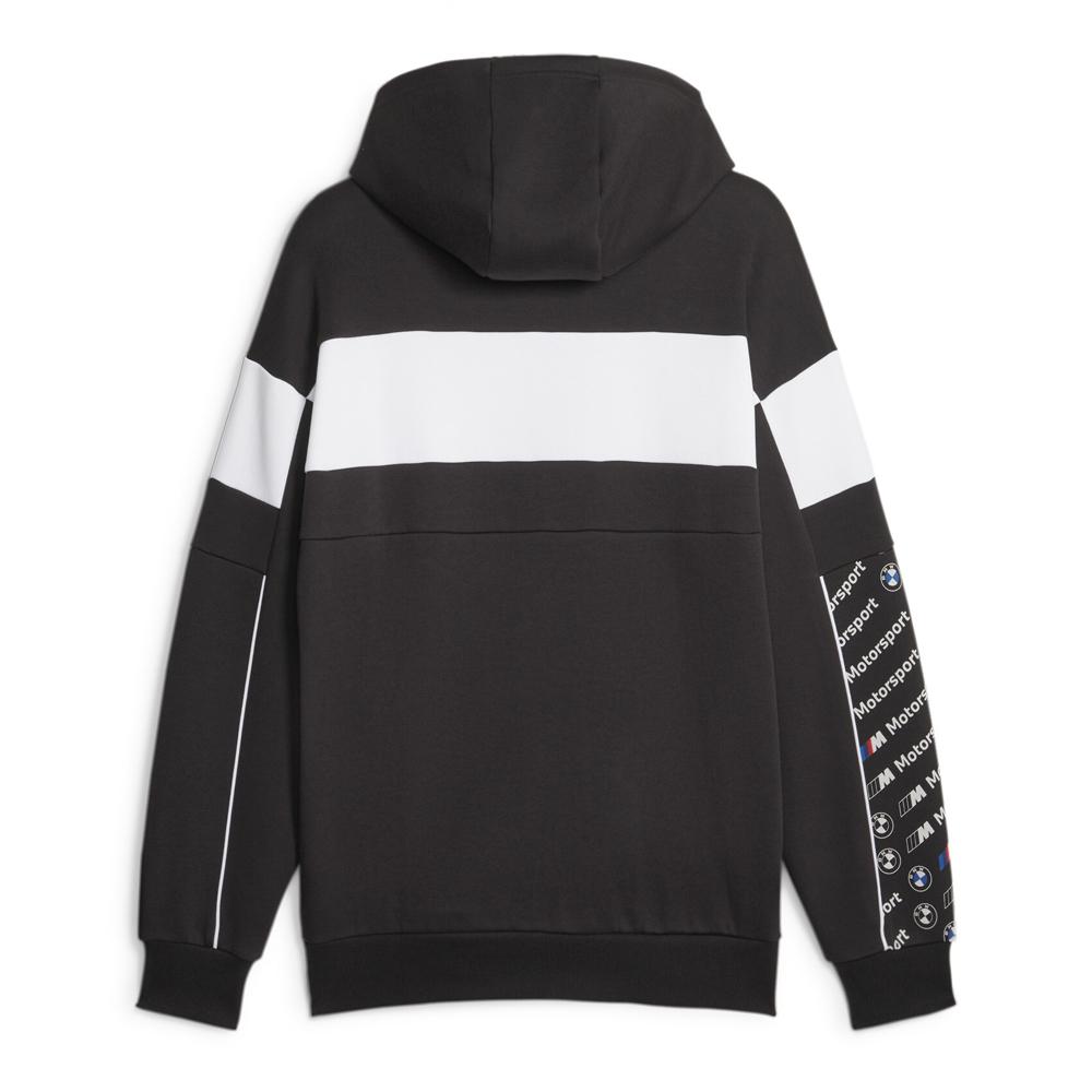 Sweat Zippe à Capuche Noir Homme Puma Bmw 621866 vue 2