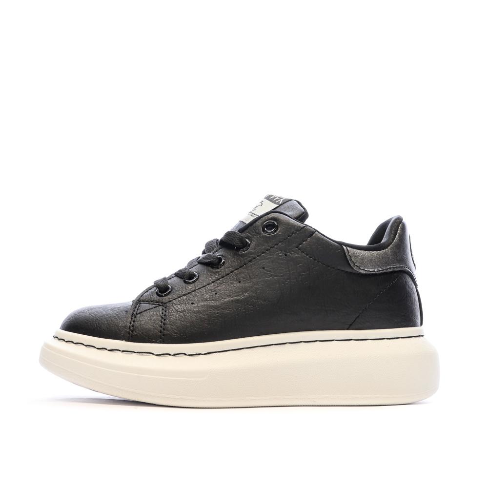 Schwarze Sneakers Frau Chattawak HAWAI günstig
