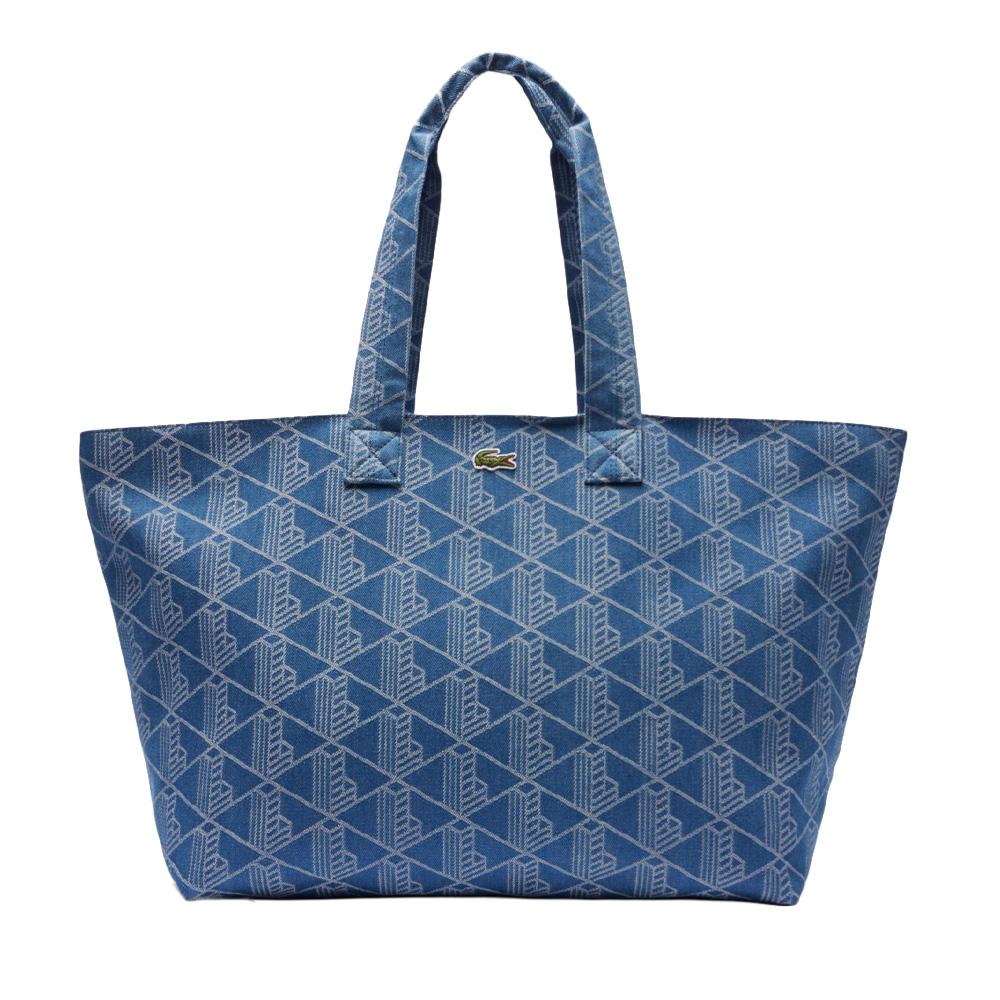 Lacoste Women's Blue XL Summer Shopping Bag affordable