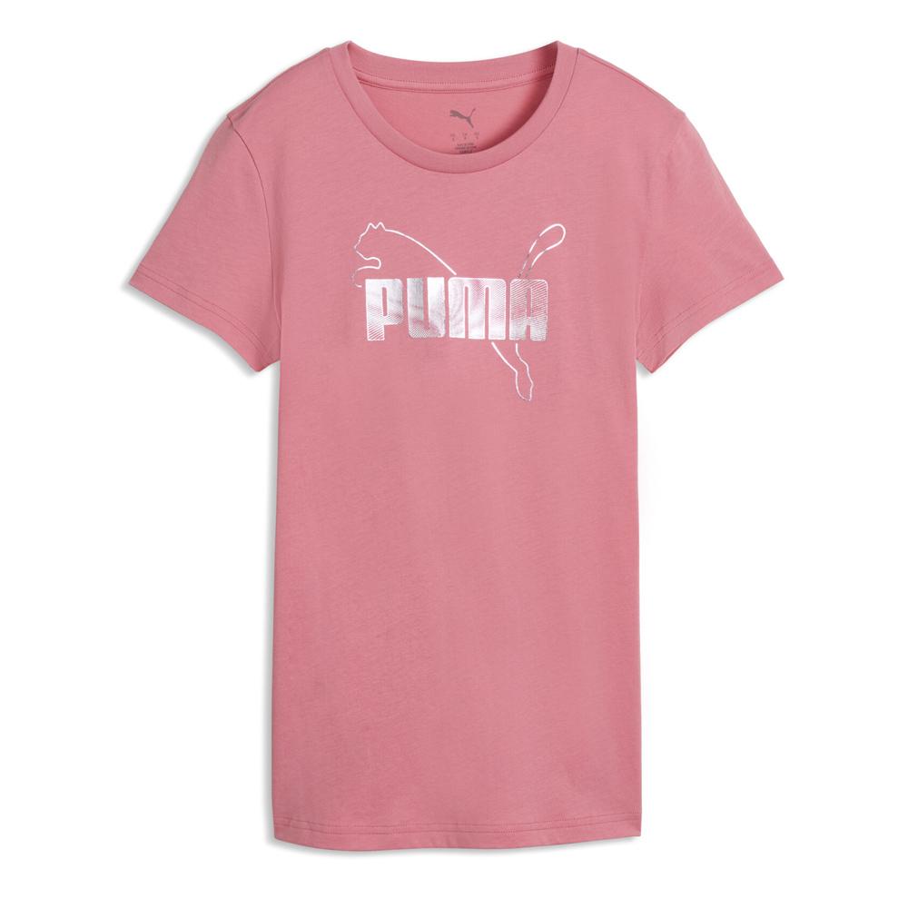 T-Shirt Rose Femme Puma Metalli pas cher
