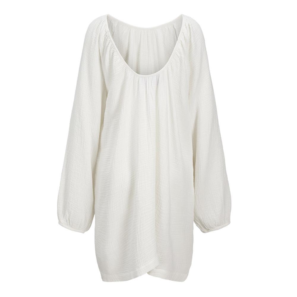 Vestido blanco de mujer JJXX Muselina ver 4