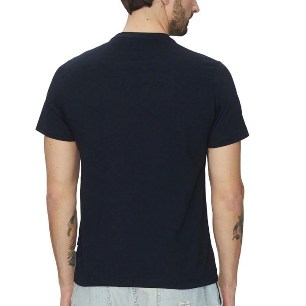 Guess Men's Palm Tree Navy T-Shirt Photo of the Espace des Marques %store% store - view of %key%