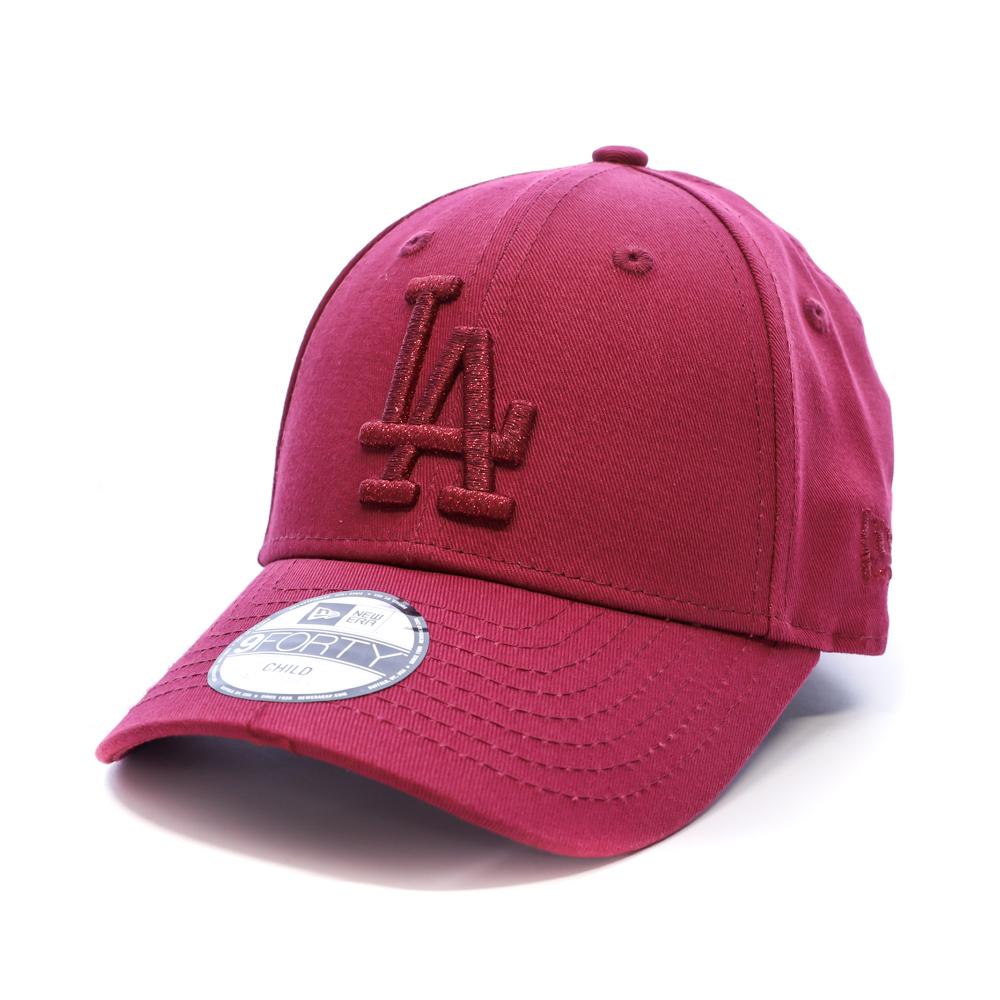 Casquette Bordeaux Enfant New Era Los Angeles Dodgers pas cher