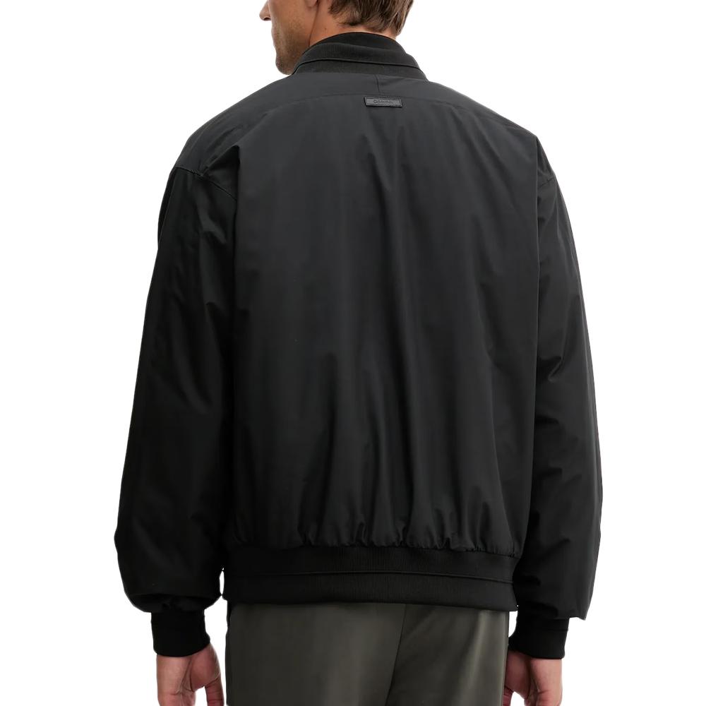 Blouson Noir Homme Calvin Klein Jeans Sportswear vue 2