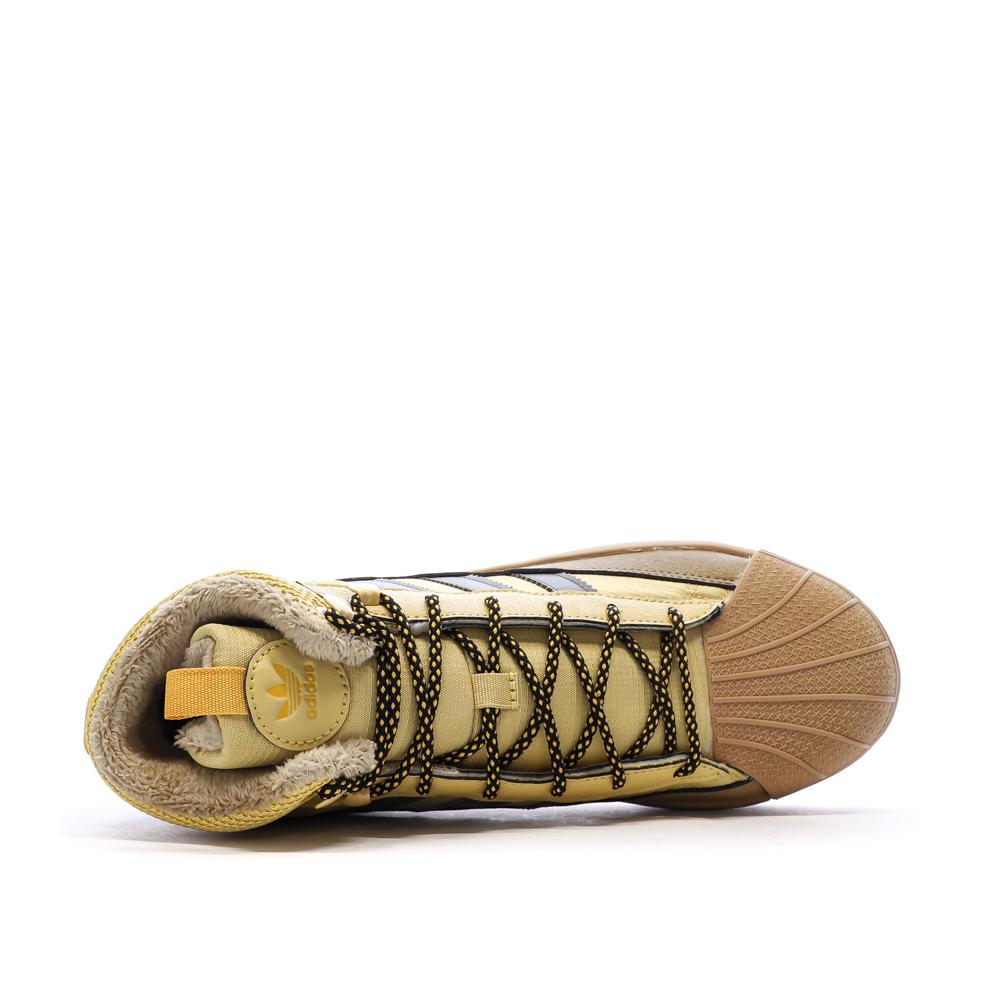 Camel/Gelb Damen Sneaker Adidas Superstar Winter Ansicht 4