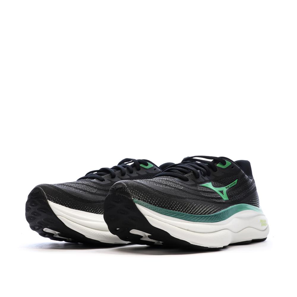 Chaussures de running Noires Homme Mizuno Wave Sky 9 vue 6