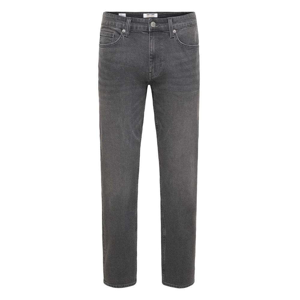 Herrenjeans Regular Grau Only & Sons Weft günstig