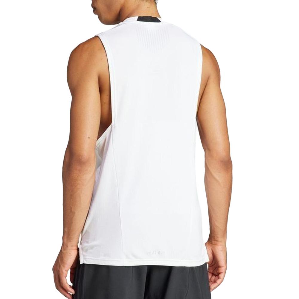 Adidas Men's White Tank IS3709 Photo of the Espace des Marques %store% store - view of %key%