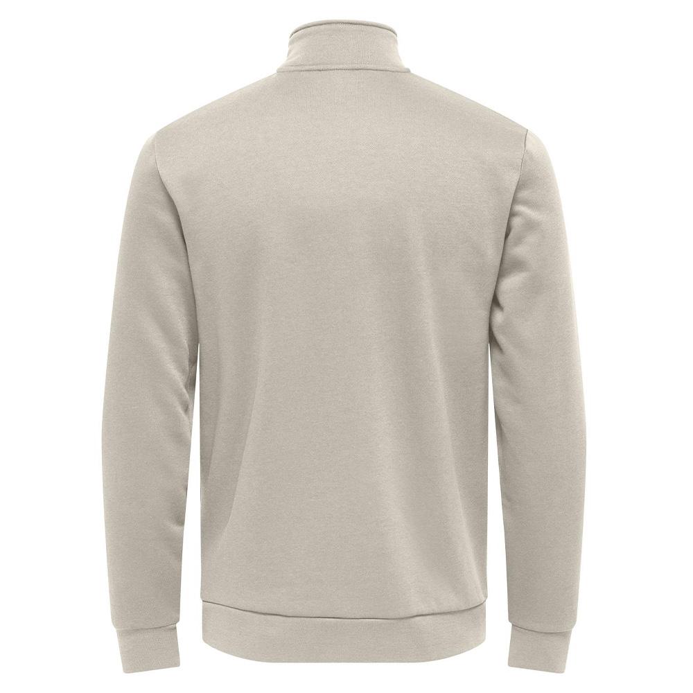Sudadera beige para hombre Only & Sons Chases ver 2