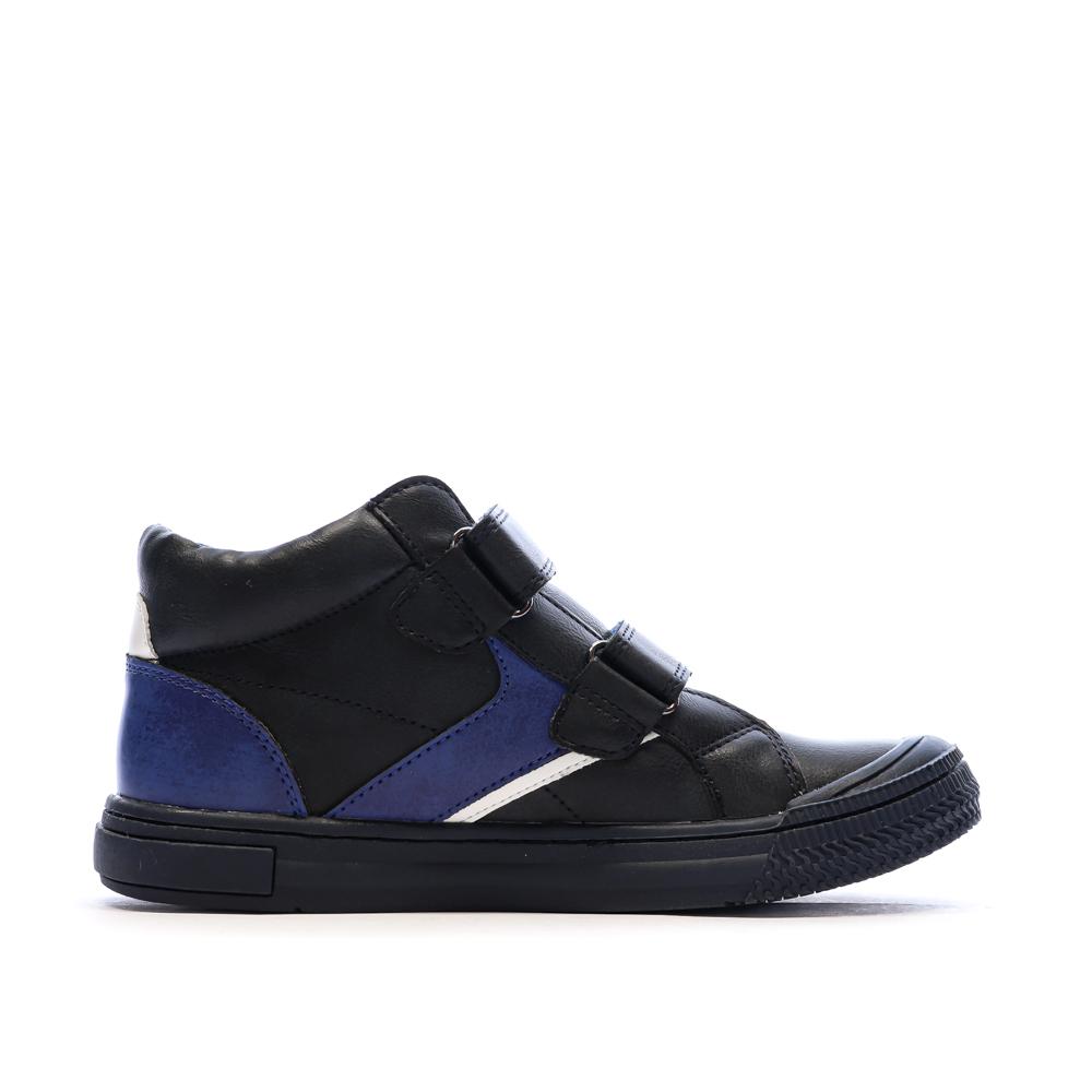 MOD8 Tifun Black/Blue Boy's Sneakers 916380 Photo of the Espace des Marques %store% store - view of %key%