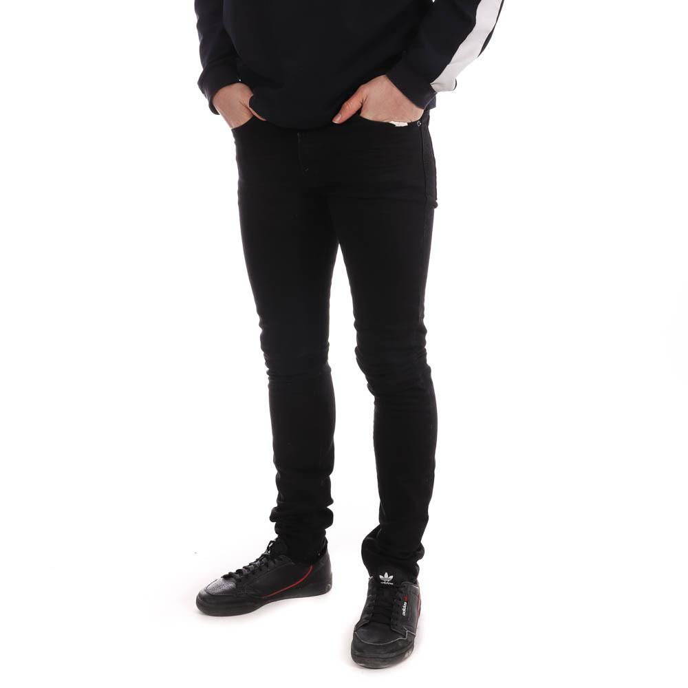 Schwarze Slim-Fit-Jeans für Männer Paname Brothers Jimmy günstig