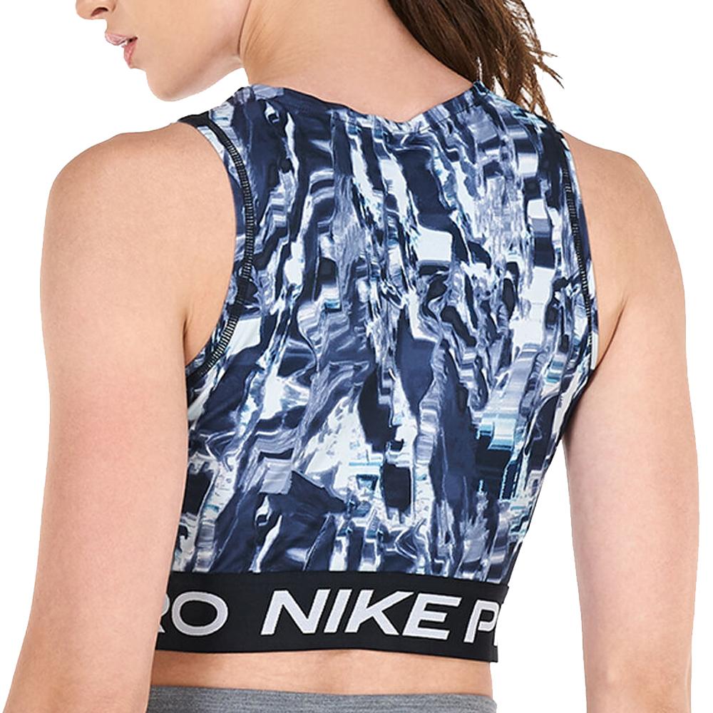 Débardeur Vert/Noir Femme Nike Aop vue 2