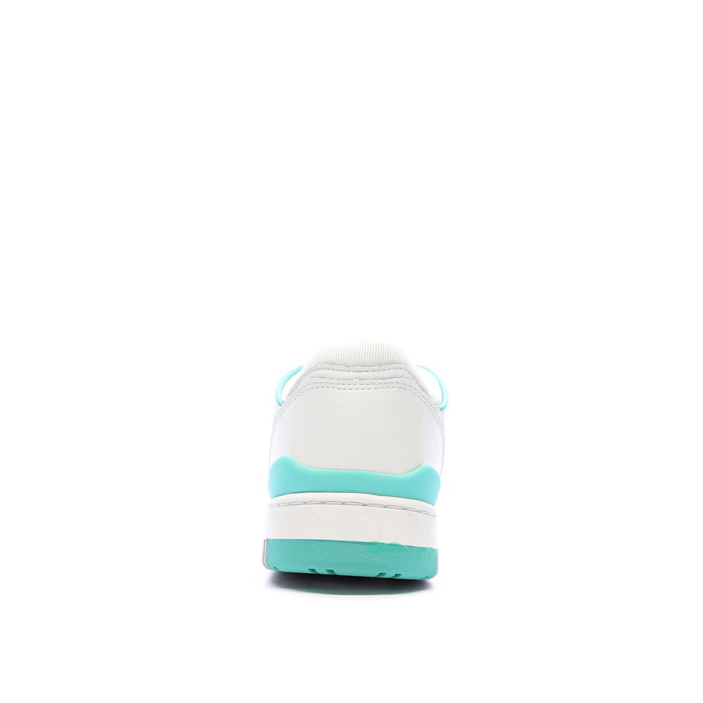 Baskets Blanches/Turquoises Homme Le Coq Sportif Nineties vue 3