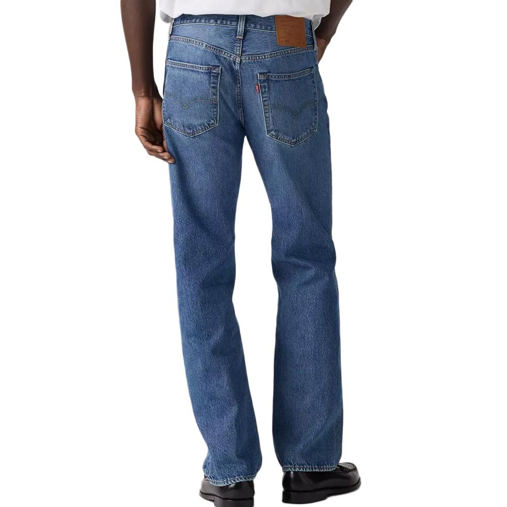 Jeans Blau Mann Levi's 501 Levis Original Fit Med Ansicht 2