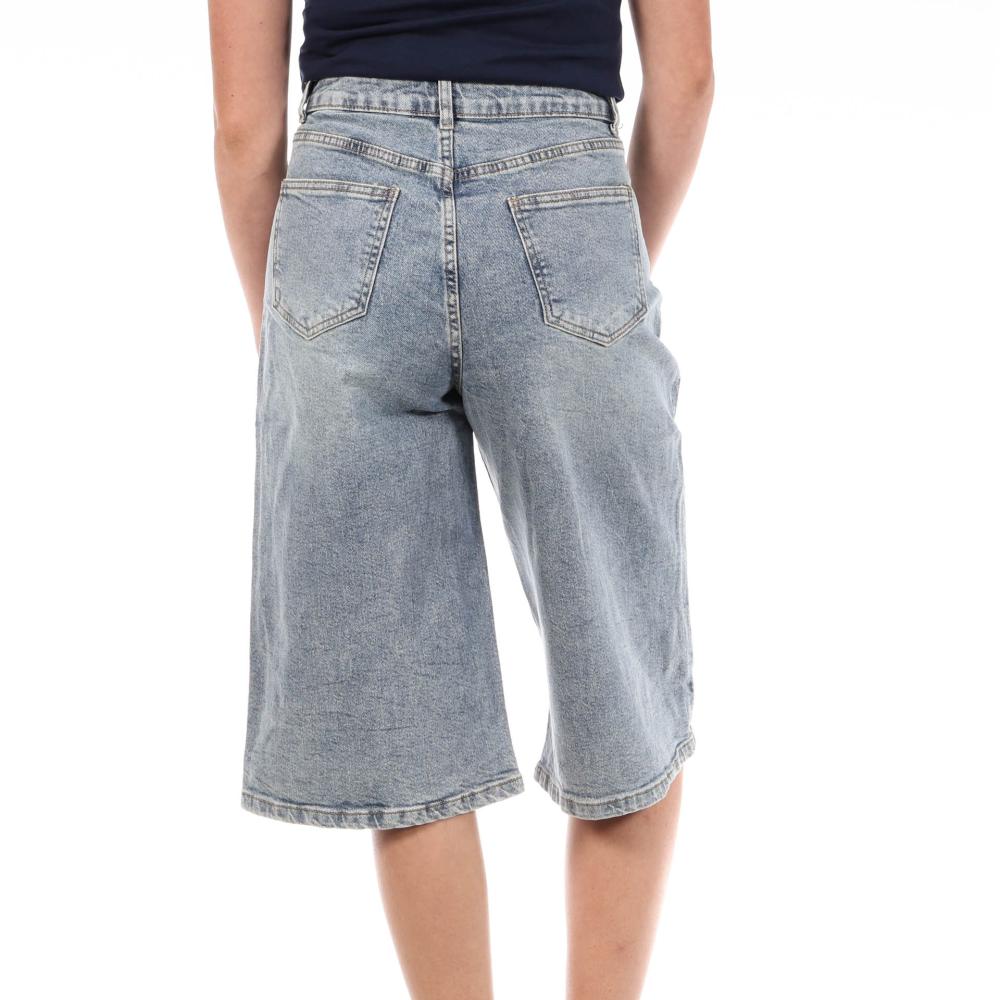 Bermudas azul claro para mujer Monday Premium MUL ver 2