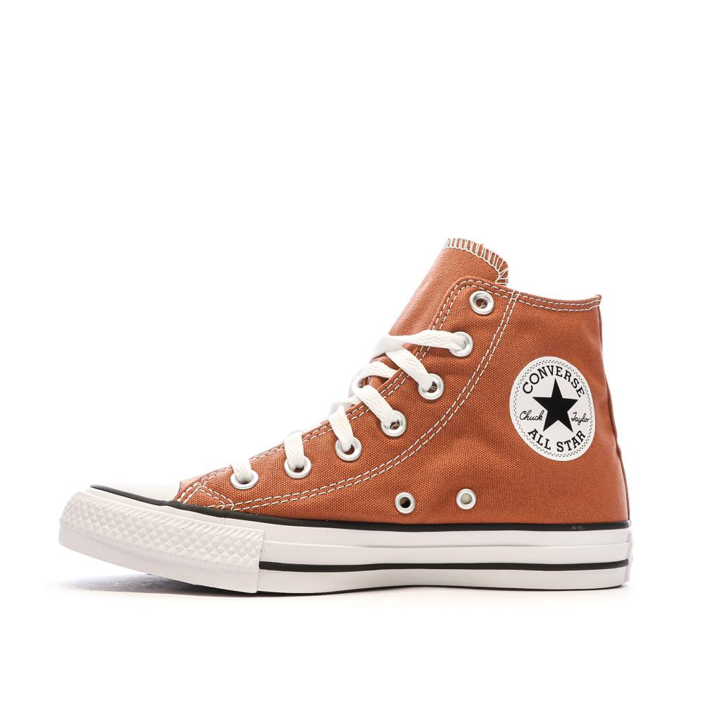 Baskets Orange Converse Homme Chuck Taylor All Star In A Nutshell pas cher
