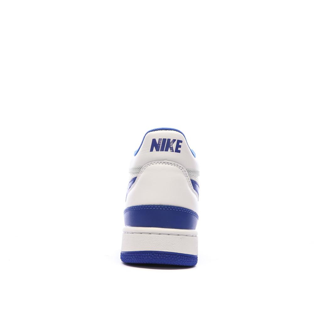 Baskets Blanches/Bleu Homme Nike Attack vue 3