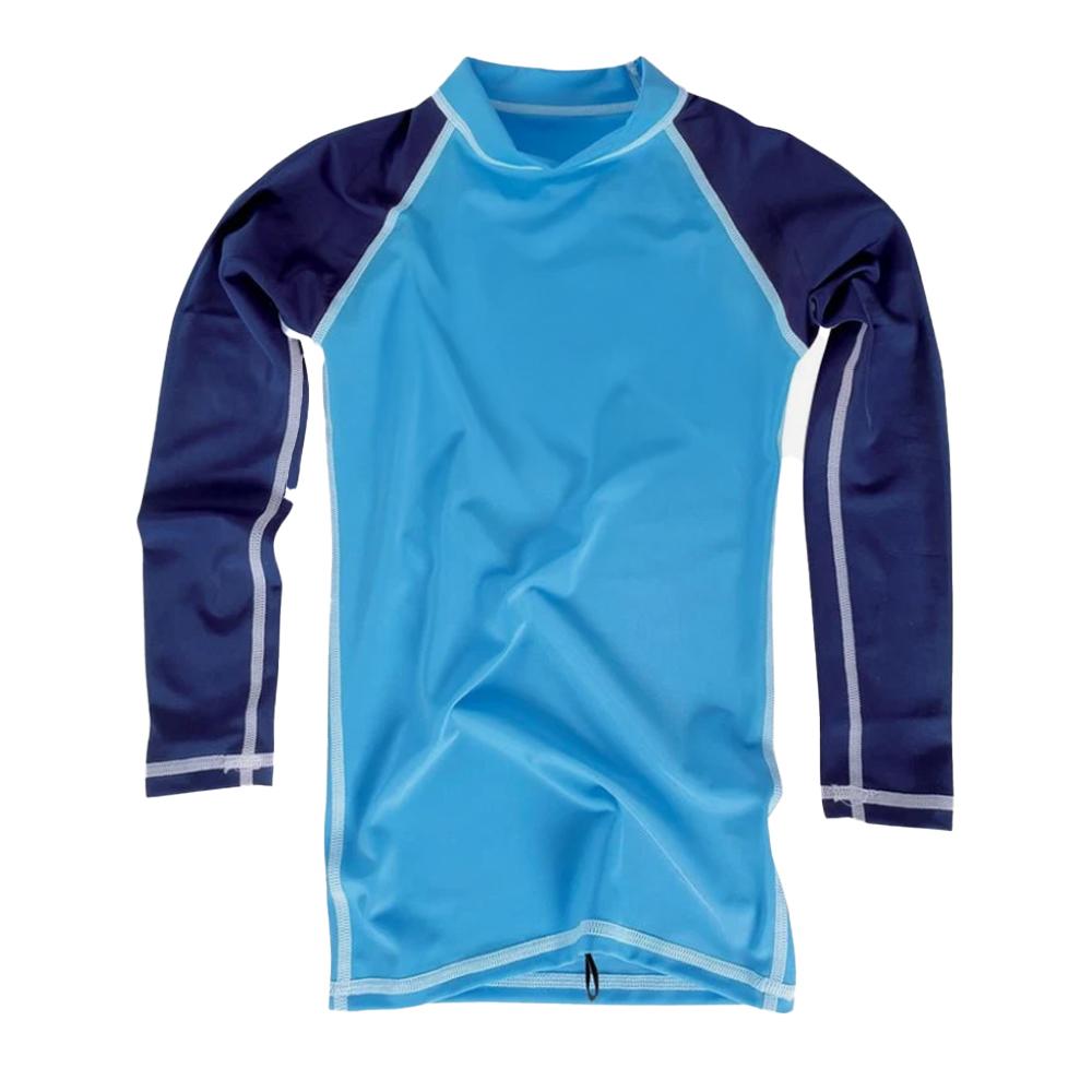 Blue Lycra Boys’ Ocean Step Rashvest affordable