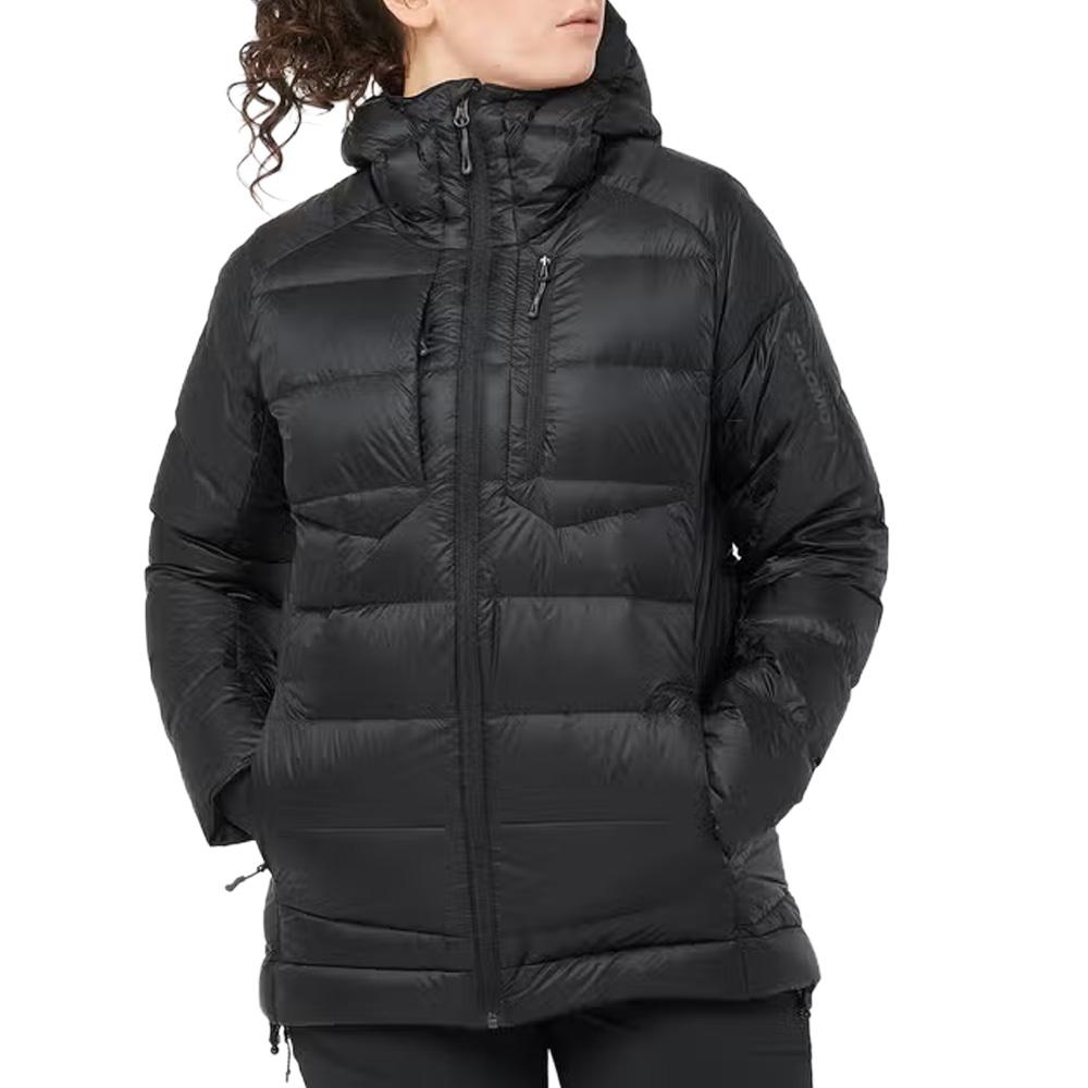 Schwarze Daunenjacke für Damen von Salomon Elixir günstig