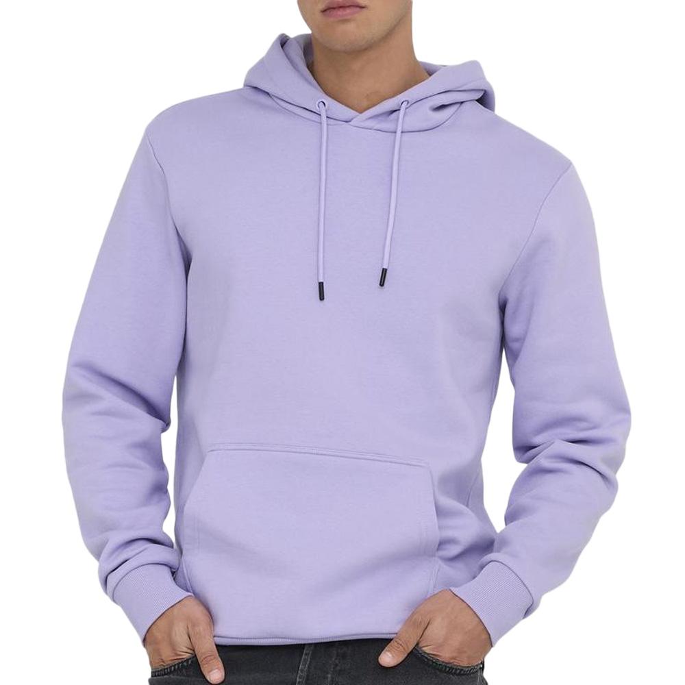 Herren Only &amp; Sons Ceres Kapuzenpullover Mittleres Lila günstig