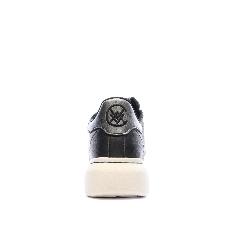 Schwarze Sneakers Frau Chattawak HAWAI Ansicht 3