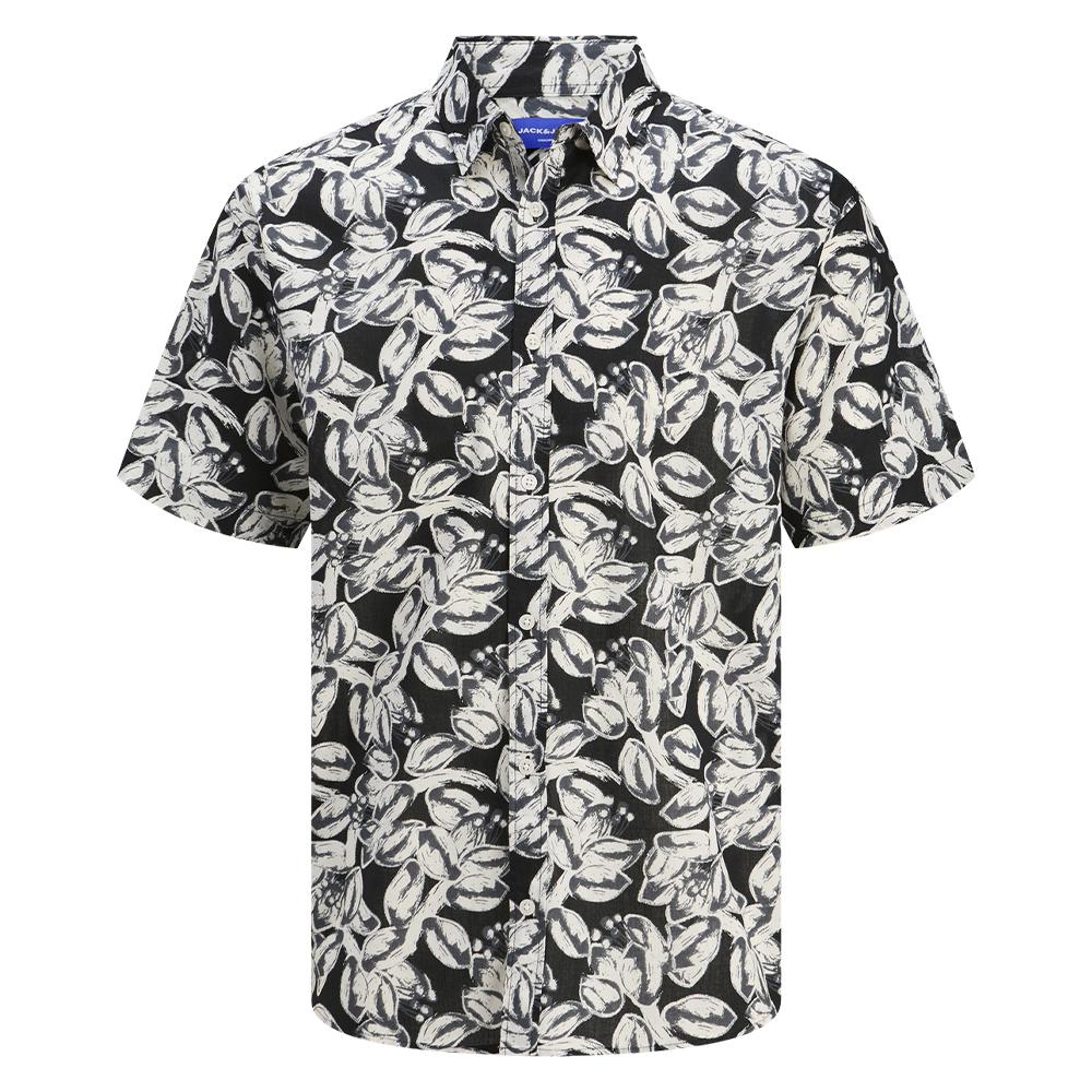 Jack &amp; Jones Joshua Black Boy's Shirt Photo of the Espace des Marques %store% store - view of %key%