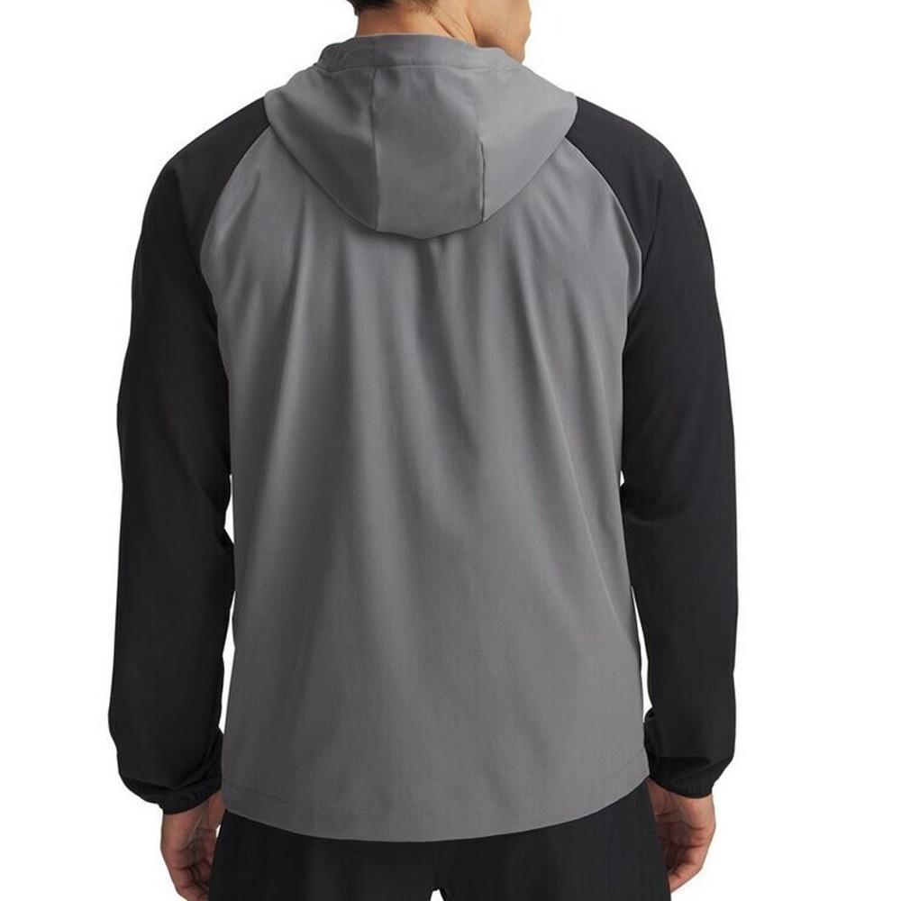 Under Armour UA Stretch Men’s Grey/Black Rain Jacket Photo of the Espace des Marques %store% store - view of %key%