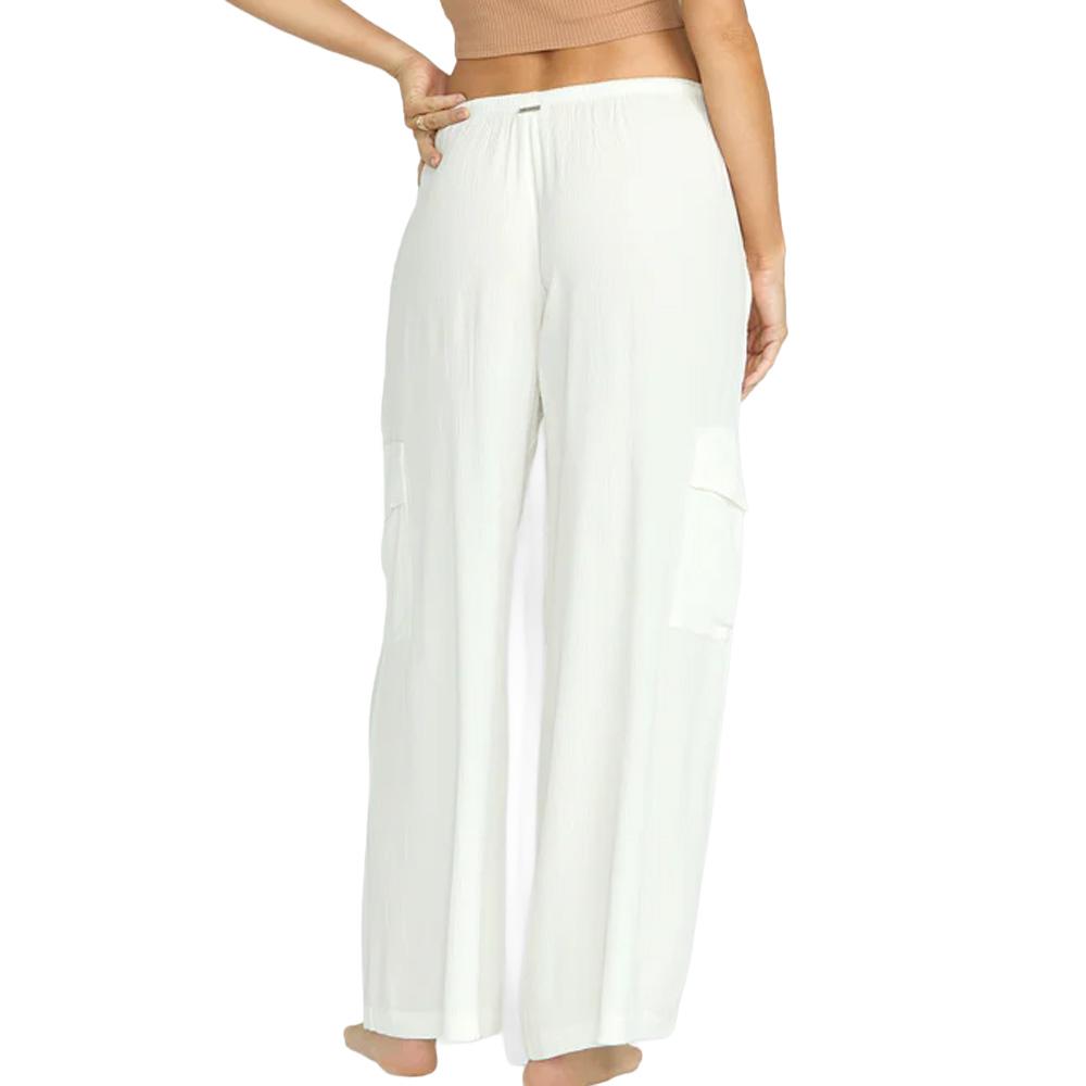 Women's White Billabong Beach Babe Cargo Pants Photo of the Espace des Marques %store% store - view of %key%