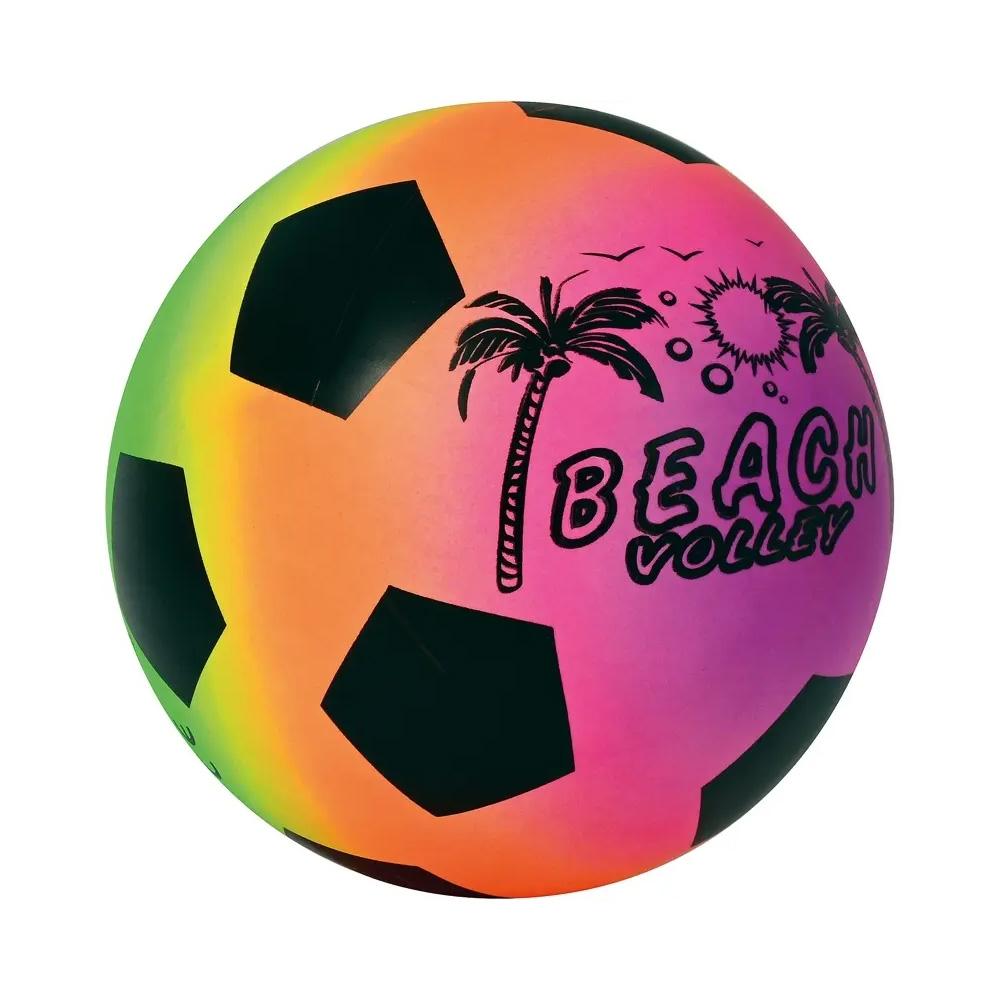 Ballon de Plage Multicolore Arc En Ciel vue 3