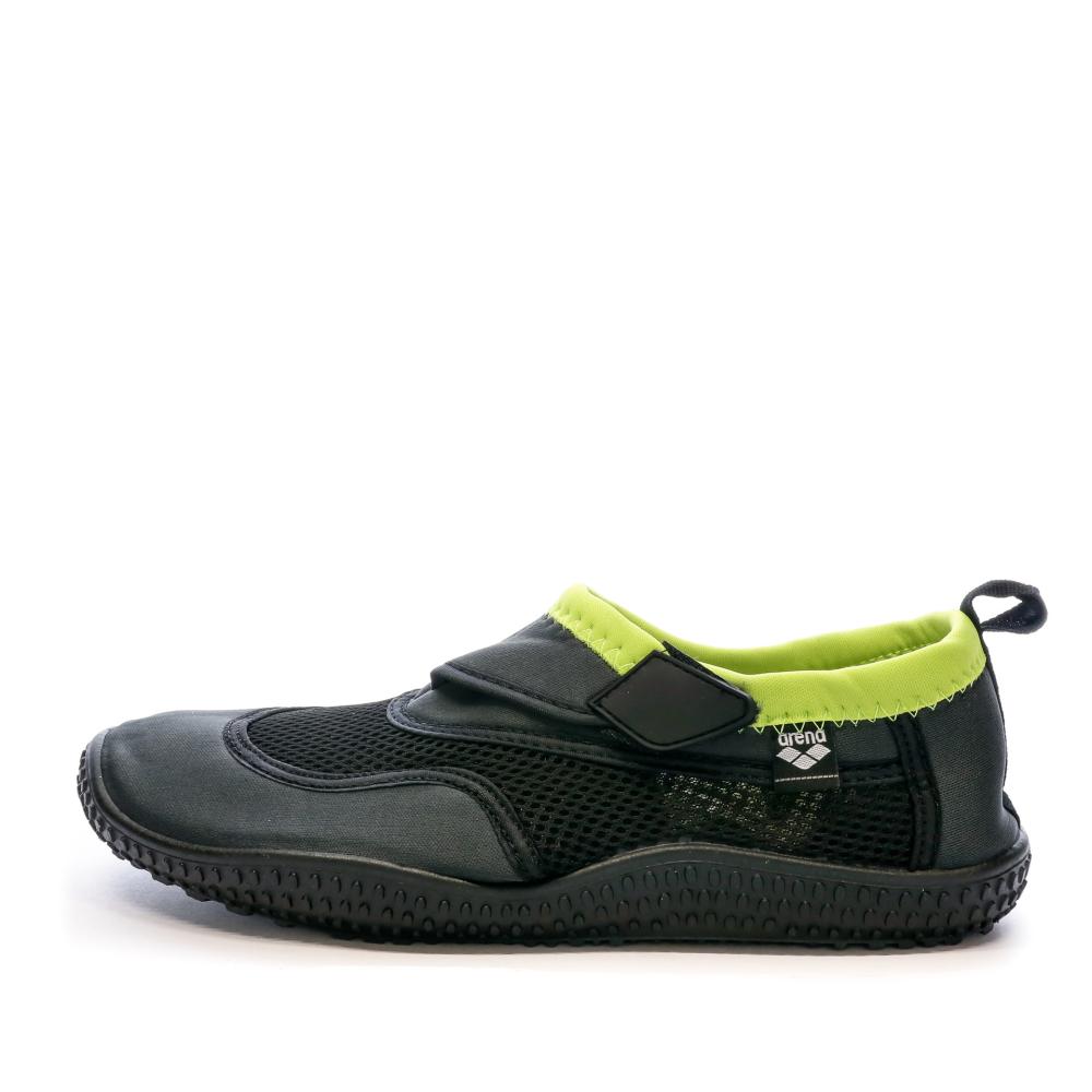 Zapatilla de piscina Arena Watershoes negra para hombre barato