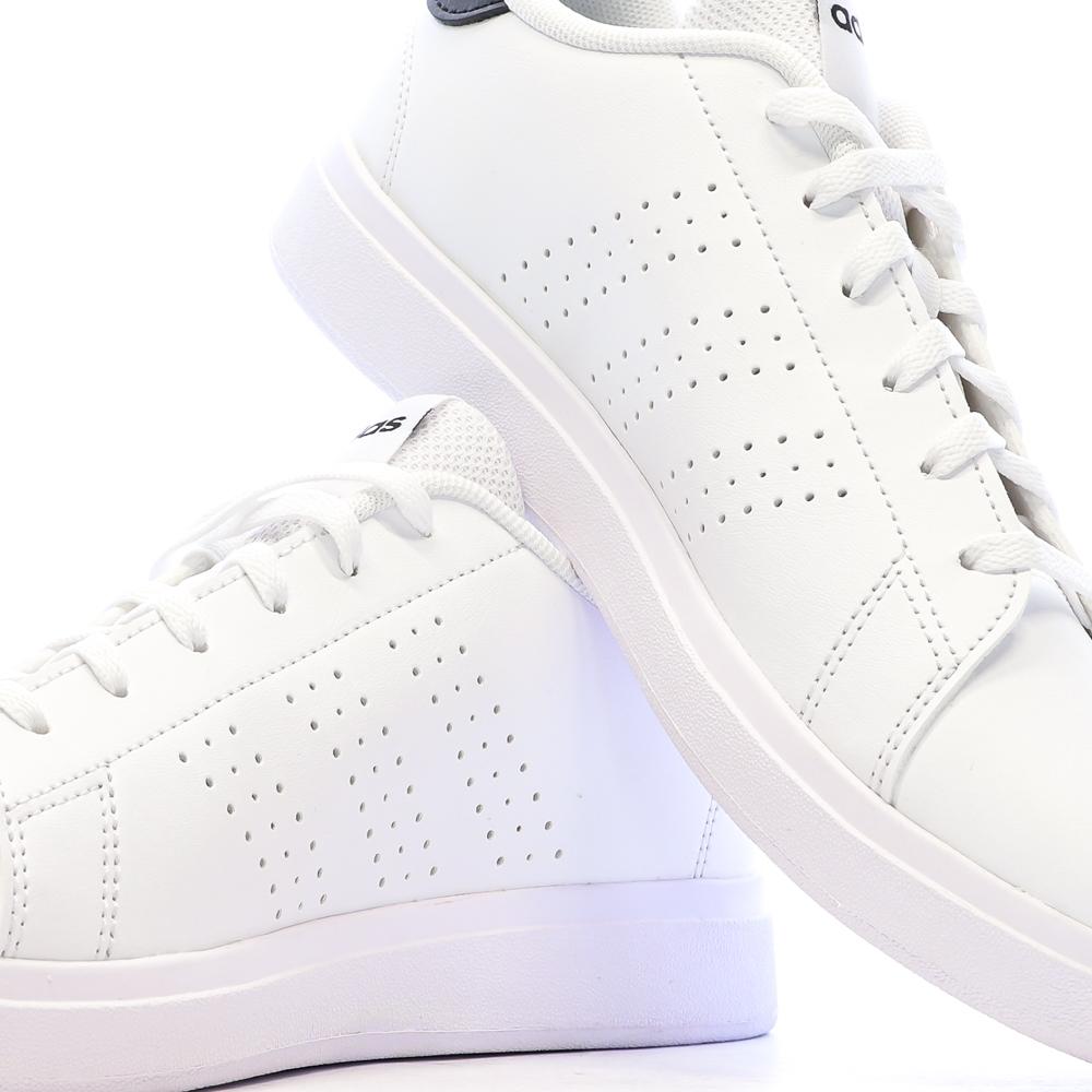 Adidas Advantage Junior White/Black Trainers Photo of the Espace des Marques %store% store - view of %key%