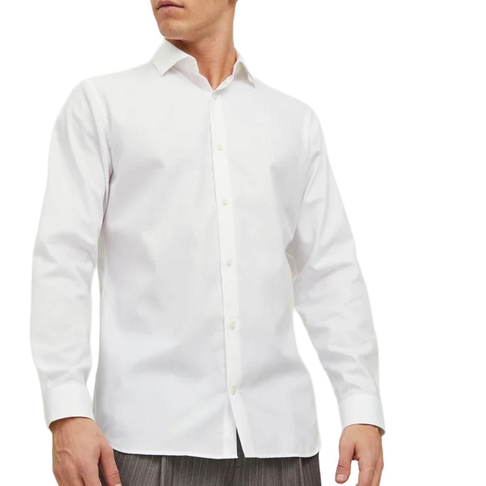 Camisa blanca de hombre Jack & Jones Parker barato