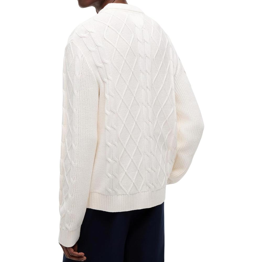 Pull Blanc Homme Tommy Hilfiger Cable Knit vue 2