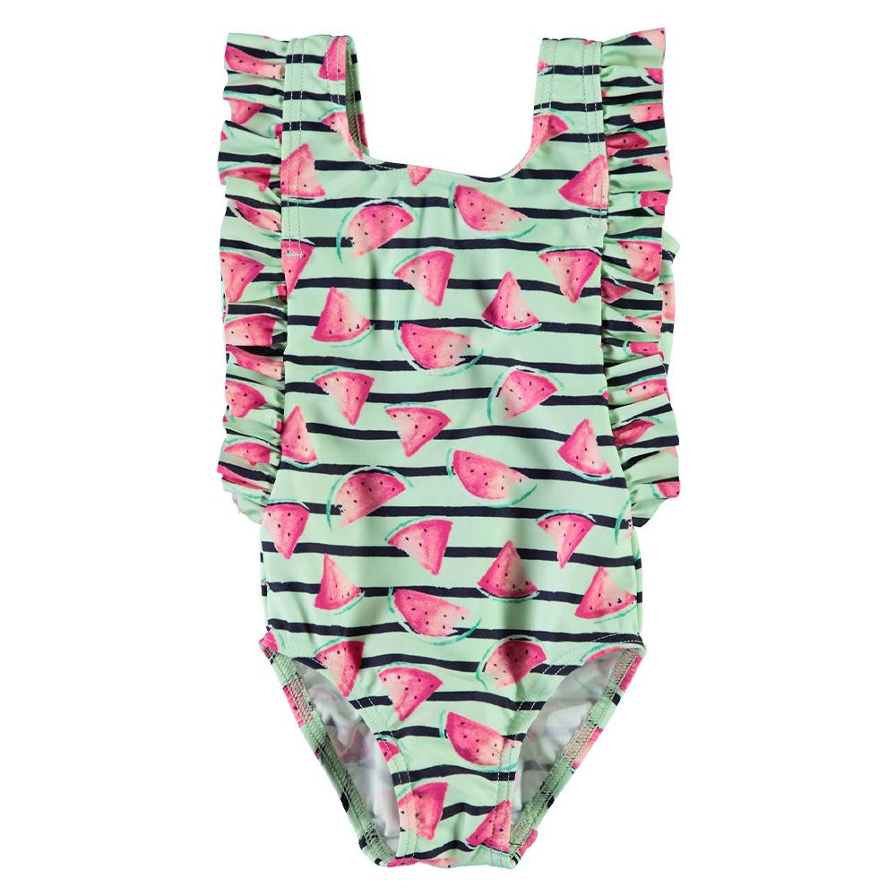 Maillot de Bain 1 pièce Vert Fille Name it Pastèque pas cher