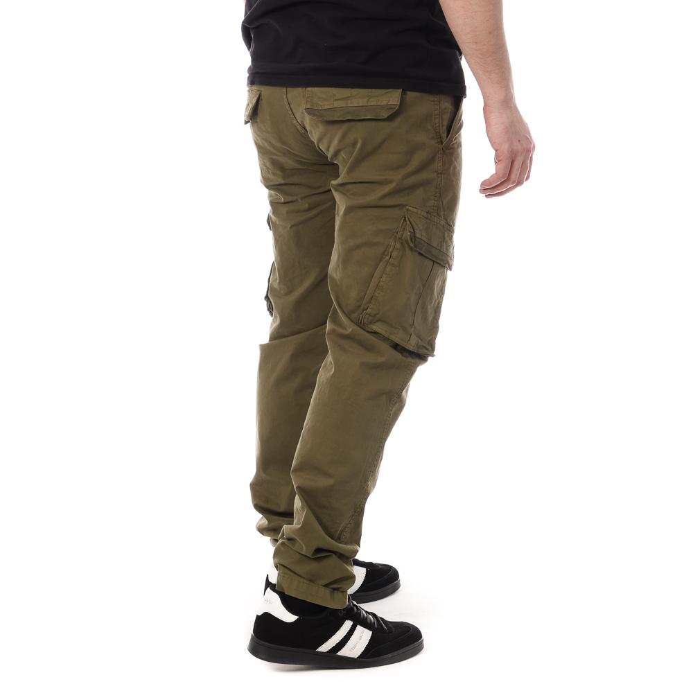 Pantalon cargo Kaki Homme Paname Brothers Live vue 2