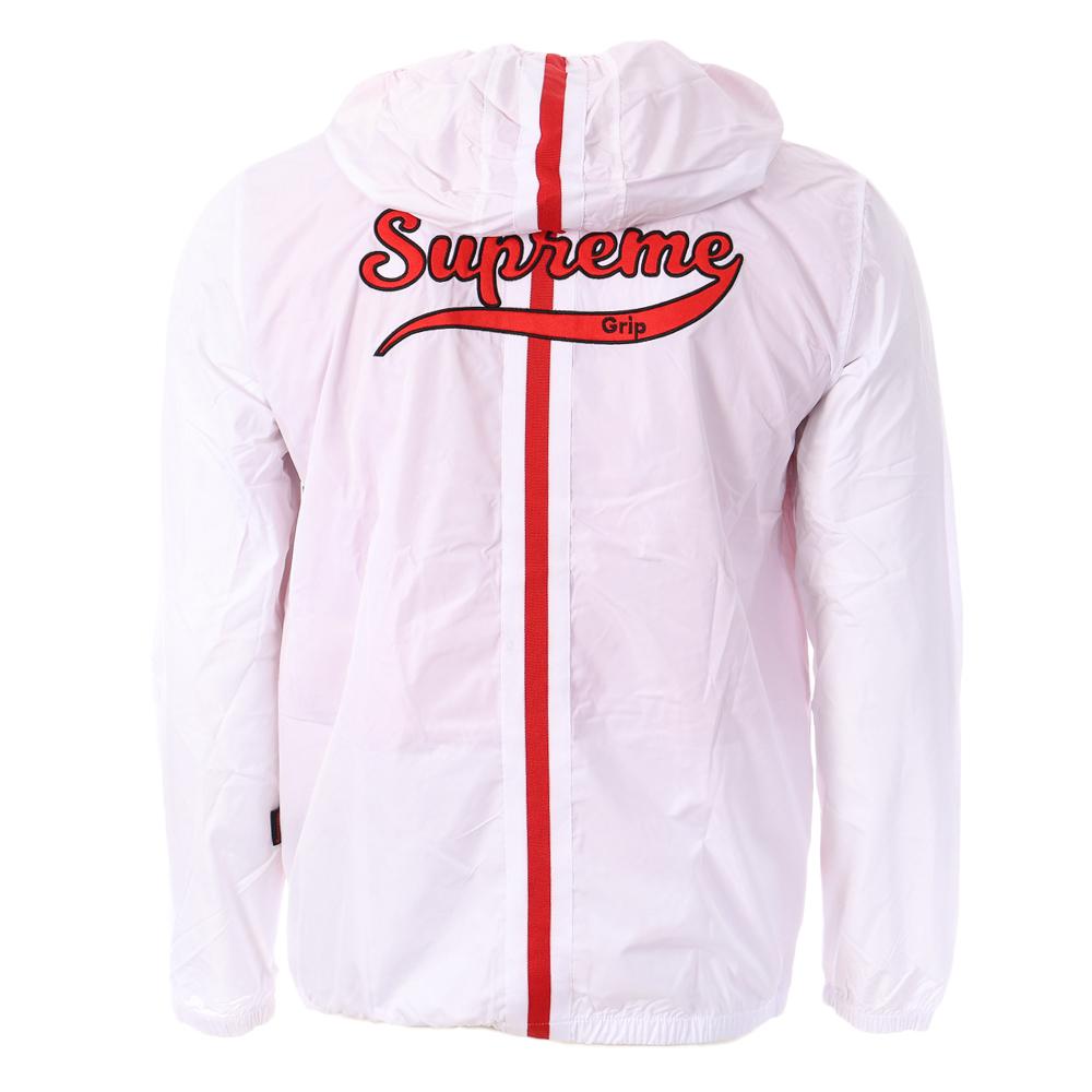 Windjacke Weiß Mann Supreme Grip Treeko Ansicht 2