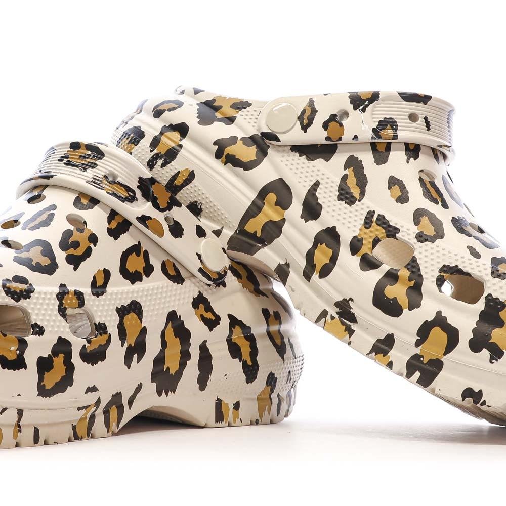 Clogs mit Plattform Beige gemustert Frau XTI 143888 Ansicht 7